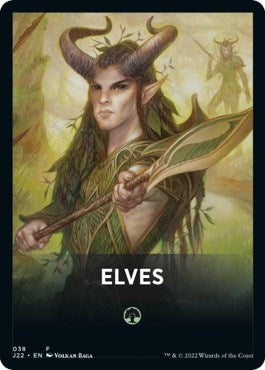 Elves Theme Card (0) [J22] - MTG Single