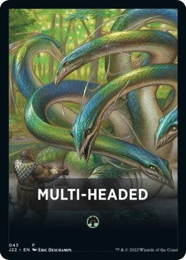Multi-Headed Theme Card (0) [J22] - MTG Single