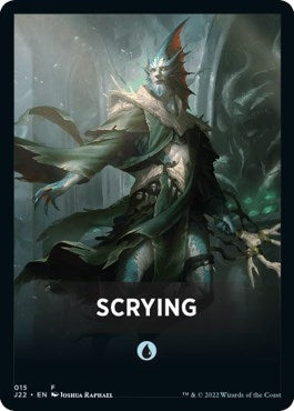 Scrying Theme Card (0) [J22] - MTG Single