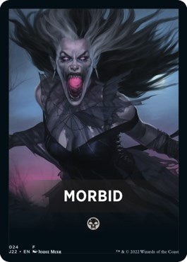 Morbid Theme Card (0) [J22] - MTG Single