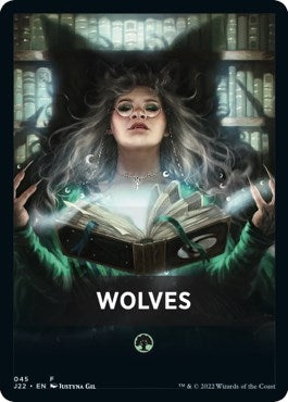 Wolves Theme Card (0) [J22] - MTG Single
