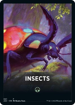 Insects Theme Card (0) [J22] - MTG Single