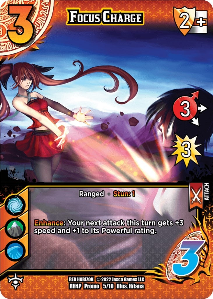 Focus Charge (Standard Sunset Tournament 2022) (5) [RH03] - UniVersus Single