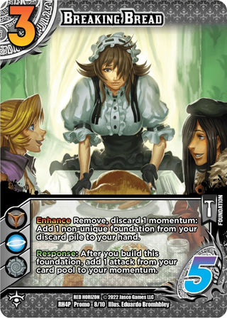 Breaking Bread (Standard Sunset Tournament 2022) (8) [RH01] - UniVersus Single