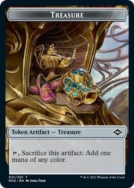 Treasure // Insect Double-sided Token (Secret Lair) (0) [UMP] - MTG Single