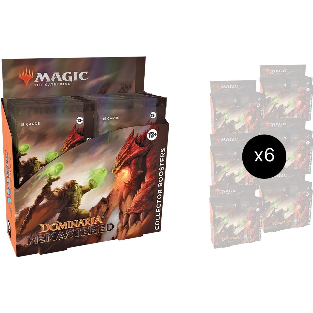 Dominaria Remastered - Collector Booster Case [DMR] - MTG Sealed