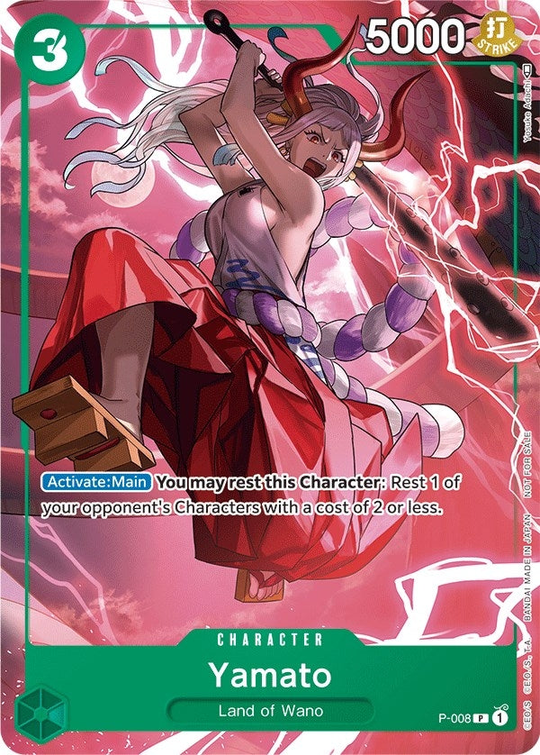 Yamato (Tournament Pack Vol. 1) (8) (OP-PR) - One Piece Card Game Single
