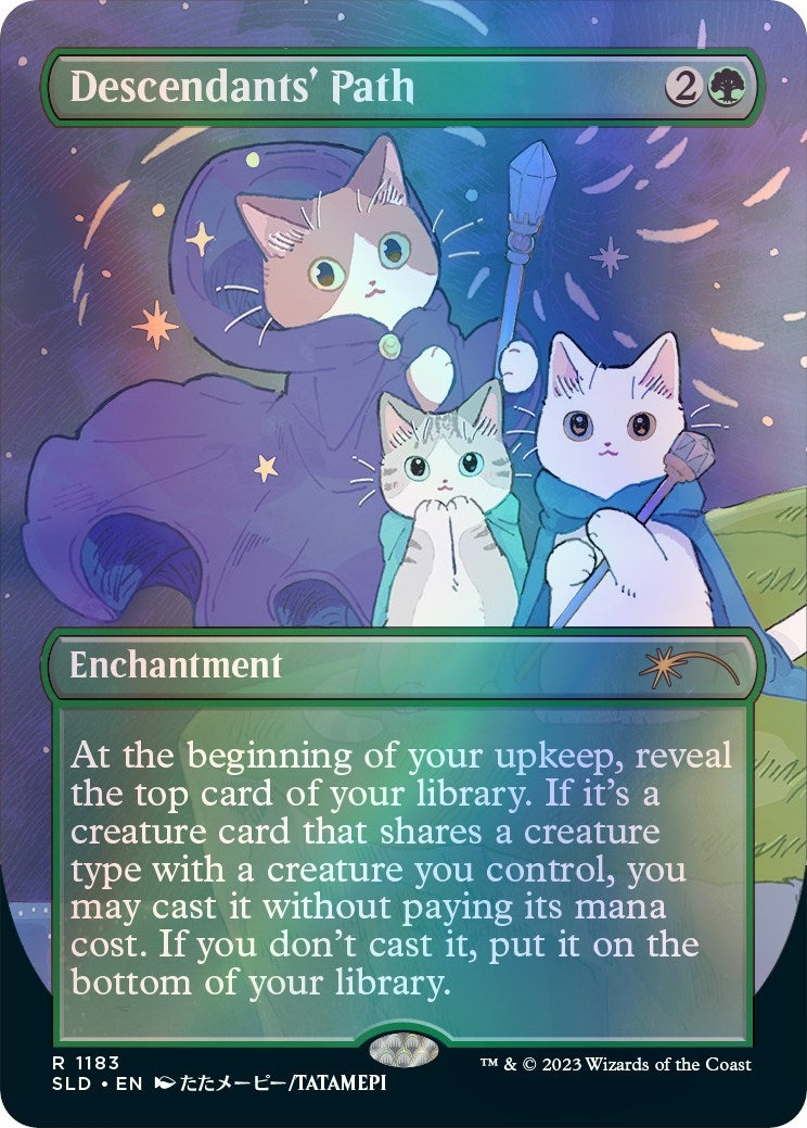 Descendants’ Path (1183) [SLD] - MTG Single