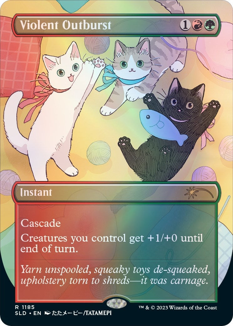 Violent Outburst (1185) [SLD] - MTG Single