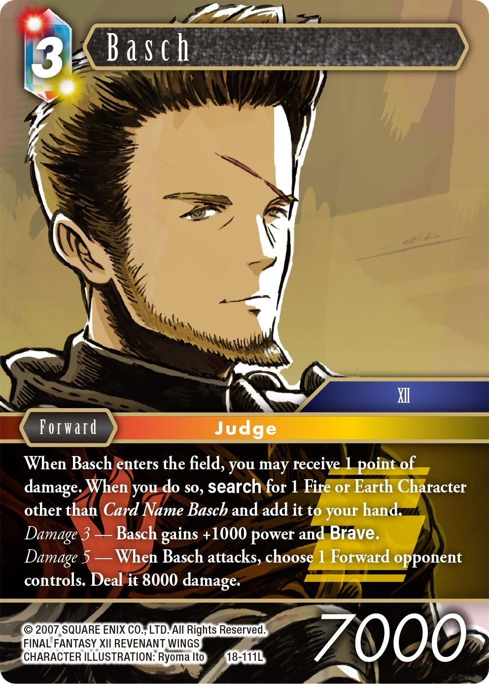 Basch (18) [18] - Final Fantasy TCG Single