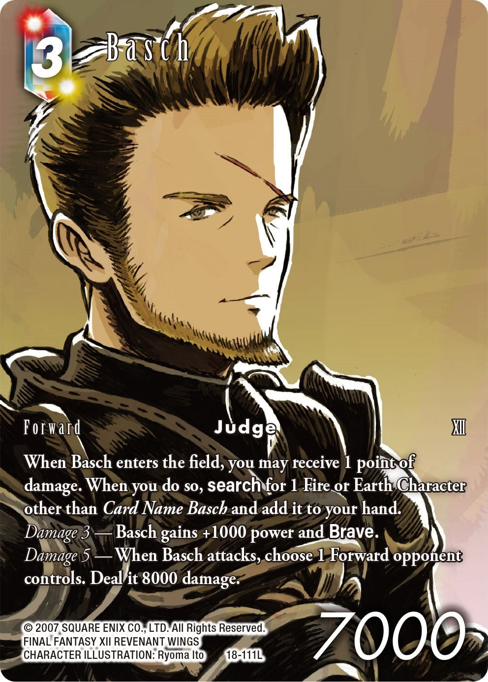 Basch (Full Art) (18) [18] - Final Fantasy TCG Single