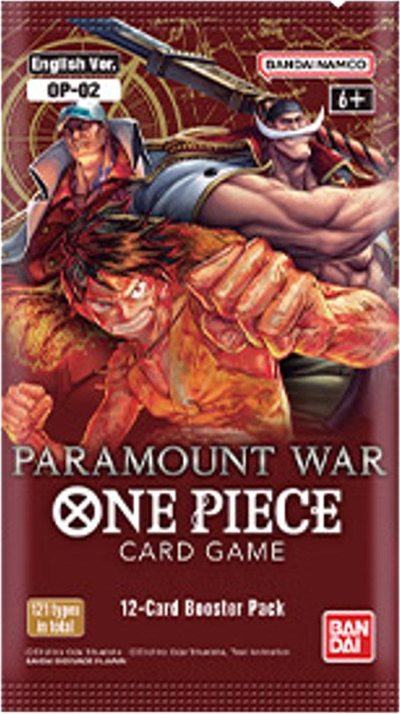 Paramount War - Booster Pack (OP02) - One Piece Card Game Sealed