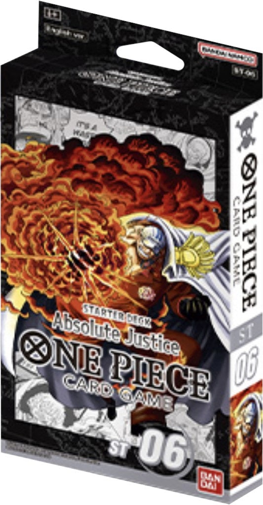 Starter Deck 6: Absolute Justice (ST-06) - One Piece Card Game Sealed