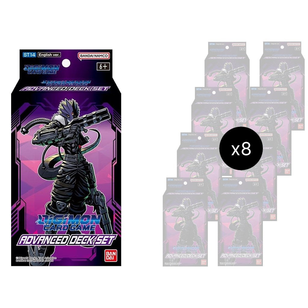 Beelzemon Advanced Starter Deck Display [ST-14] - Digimon Card Game Sealed