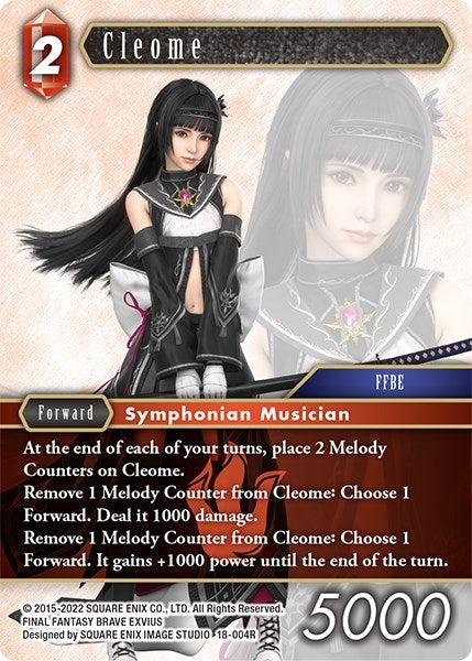 Cleome (18) [18] - Final Fantasy TCG Single