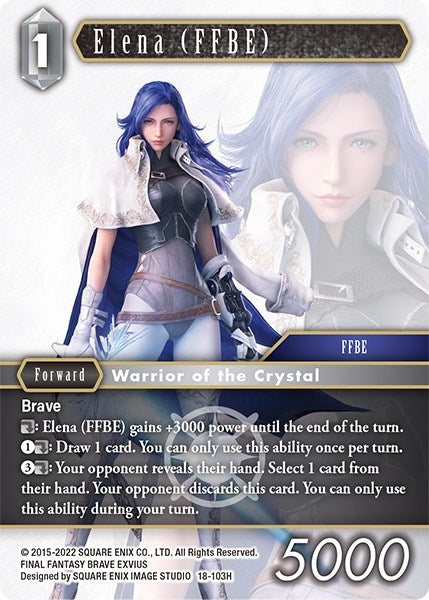 Elena (FFBE) (18) [18] - Final Fantasy TCG Single