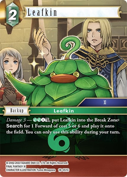 Leafkin (18) [18] - Final Fantasy TCG Single
