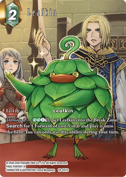 Leafkin (Full Art) (18) [18] - Final Fantasy TCG Single
