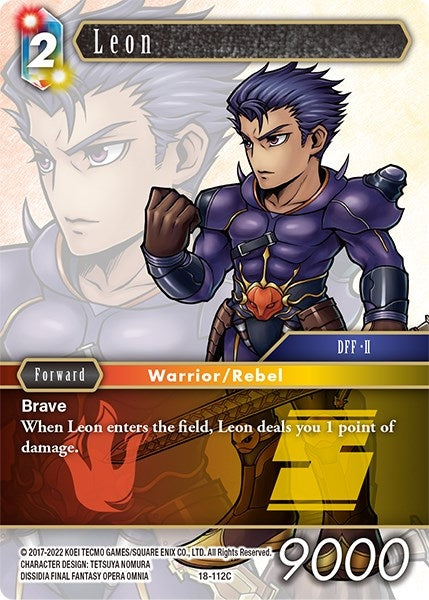 Leon (18) [18] - Final Fantasy TCG Single