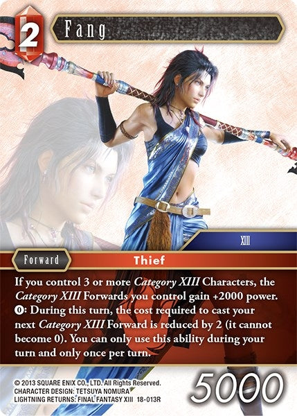 Fang (18) [18] - Final Fantasy TCG Single