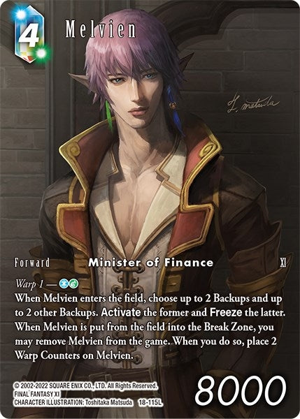 Melvien (Full Art) (18) [18] - Final Fantasy TCG Single