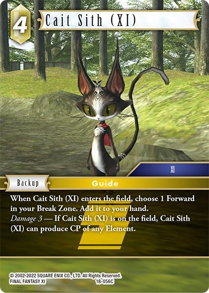 Cait Sith (XI) (18) [18] - Final Fantasy TCG Single