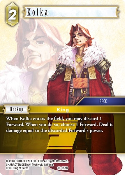 Kolka (18) [18] - Final Fantasy TCG Single