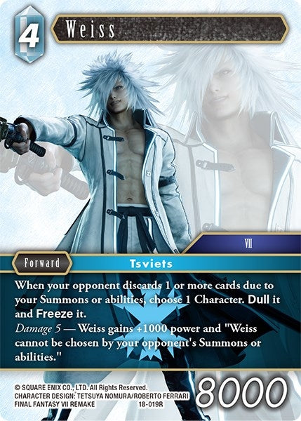 Weiss (18) [18] - Final Fantasy TCG Single