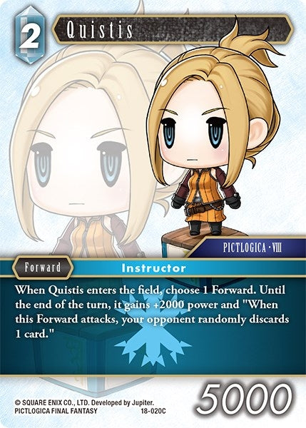 Quistis (18) [18] - Final Fantasy TCG Single