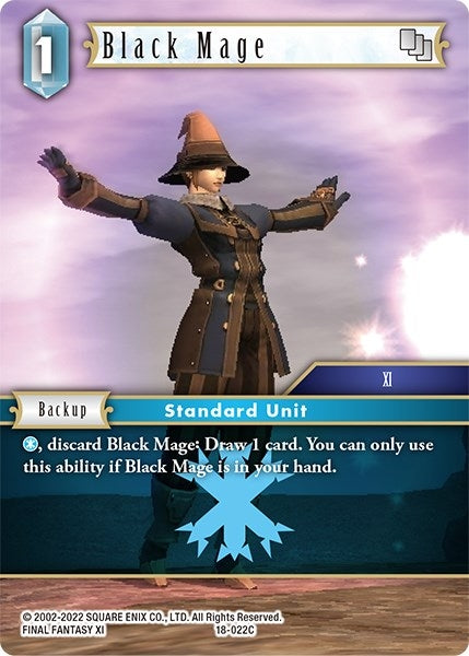 Black Mage (18) [18] - Final Fantasy TCG Single