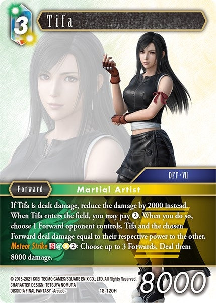 Tifa (18) [18] - Final Fantasy TCG Single