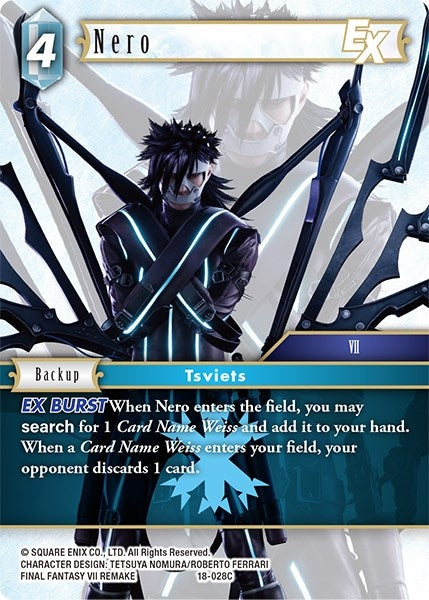 Nero EX (18) [18] - Final Fantasy TCG Single