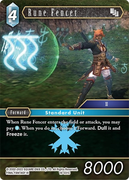 Rune Fencer - 18-031C (18) [18] - Final Fantasy TCG Single