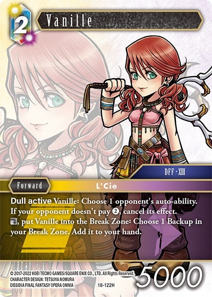 Vanille (18) [18] - Final Fantasy TCG Single