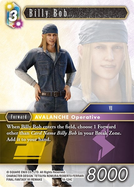 Billy Bob (18) [18] - Final Fantasy TCG Single