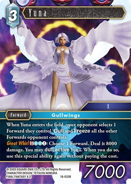 Yuna (18) [18] - Final Fantasy TCG Single
