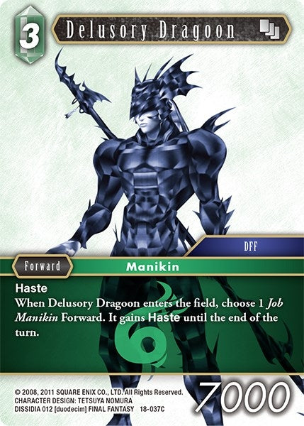 Delusory Dragoon (18) [18] - Final Fantasy TCG Single