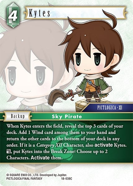 Kytes (18) [18] - Final Fantasy TCG Single