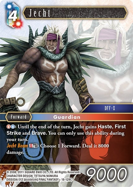 Jecht (18) [18] - Final Fantasy TCG Single