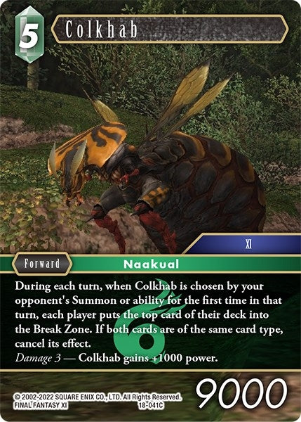 Colkhab (18) [18] - Final Fantasy TCG Single