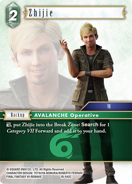 Zhijie (18) [18] - Final Fantasy TCG Single