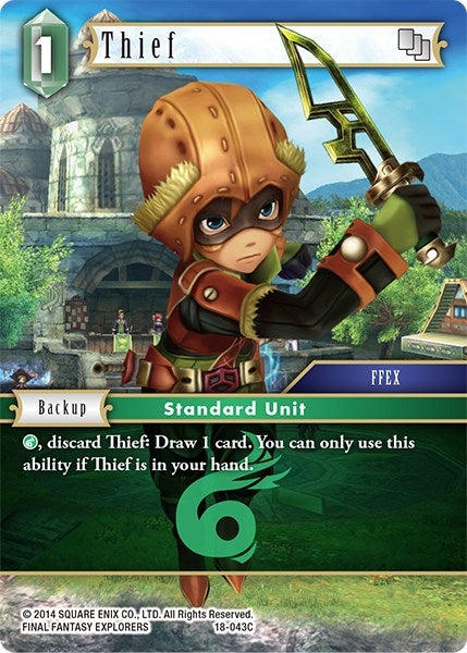 Thief (18) [18] - Final Fantasy TCG Single