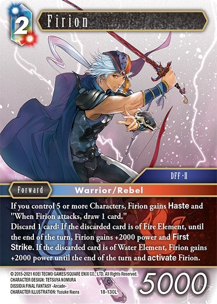 Firion (18) [18] - Final Fantasy TCG Single