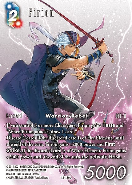 Firion (Full Art) (18) [18] - Final Fantasy TCG Single