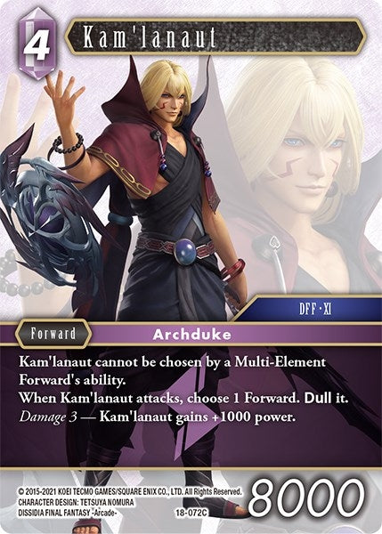 Kam’lanaut (18) [18] - Final Fantasy TCG Single