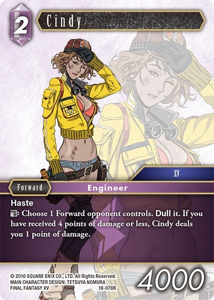 Cindy (18) [18] - Final Fantasy TCG Single