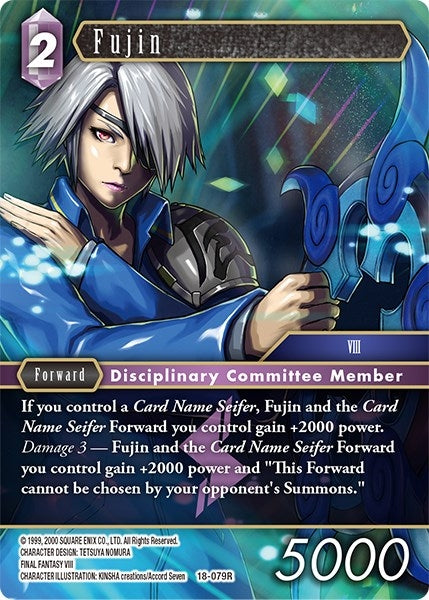Fujin (18) [18] - Final Fantasy TCG Single