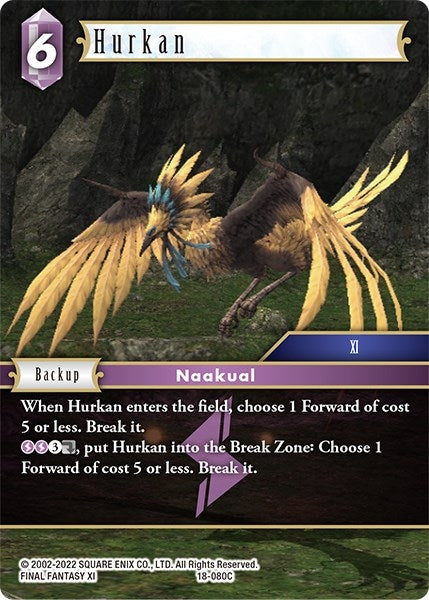 Hurkan (18) [18] - Final Fantasy TCG Single