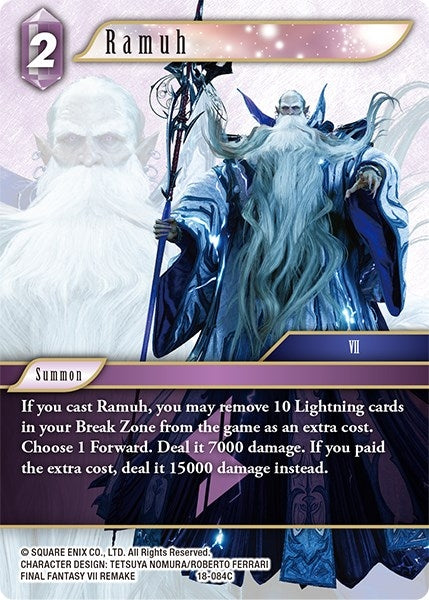 Ramuh (18) [18] - Final Fantasy TCG Single