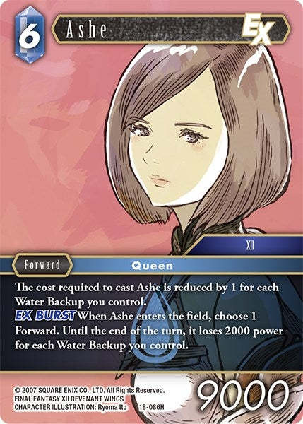Ashe EX (18) [18] - Final Fantasy TCG Single
